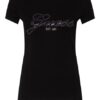 Guess Selina T-Shirts Damen, Schwarz