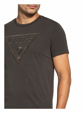 Guess T-Shirt Herren, Schwarz