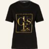 Guess T-Shirts Damen, Schwarz