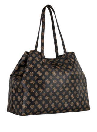 Guess Vikky Large Tote Shopper Damen, Braun