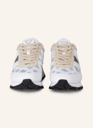 Guess samsin5 Plateau-Sneaker Damen, Weiß