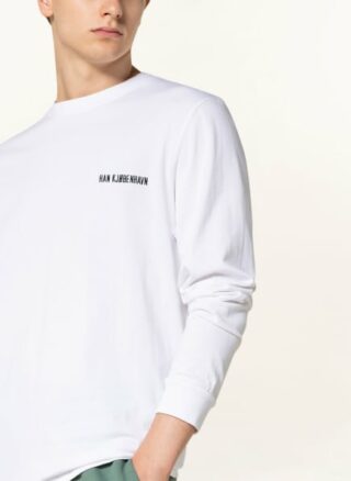 HAN KJØBENHAVN Longsleeve Herren, Weiß