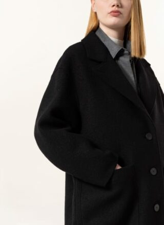 HARRIS WHARF LONDON Blazermantel Damen, Schwarz