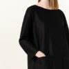 HARRIS WHARF LONDON Hängerkleid Damen, Schwarz