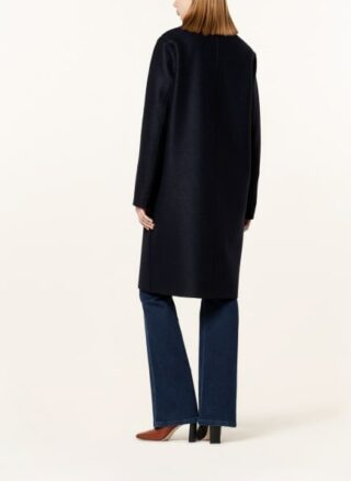 HARRIS WHARF LONDON Wollmantel Damen, Blau