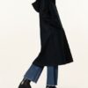 HARRIS WHARF LONDON Wollmantel Damen, Blau