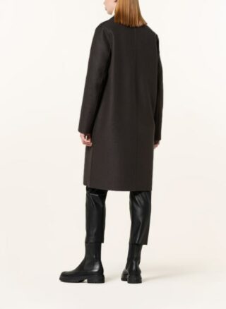HARRIS WHARF LONDON Wollmantel Damen, Grau