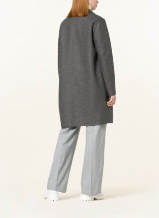 HARRIS WHARF LONDON Wollmantel Damen, Grau