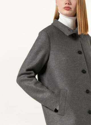 HARRIS WHARF LONDON Wollmantel Damen, Grau