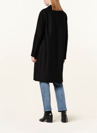 HARRIS WHARF LONDON Wollmantel Damen, Schwarz