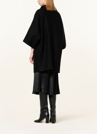 HARRIS WHARF LONDON Wollmantel Damen, Schwarz