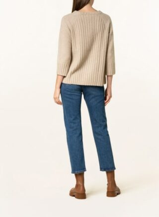 HEMISPHERE Cashmere-Pullover Damen, Beige