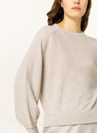 HEMISPHERE Cashmere-Pullover Damen, Beige