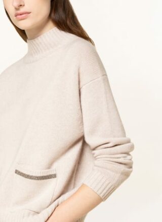 HEMISPHERE Cashmere-Pullover Damen, Beige