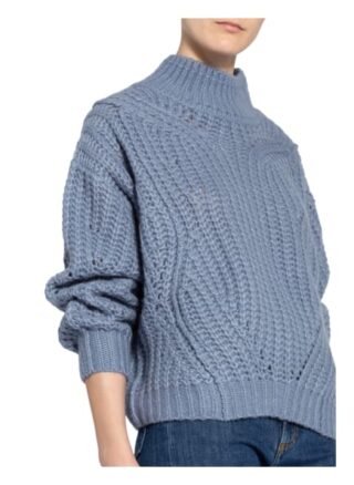 HEMISPHERE Cashmere-Pullover Damen, Blau