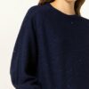 HEMISPHERE Cashmere-Pullover Damen, Blau