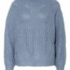 HEMISPHERE Cashmere-Pullover Damen, Blau