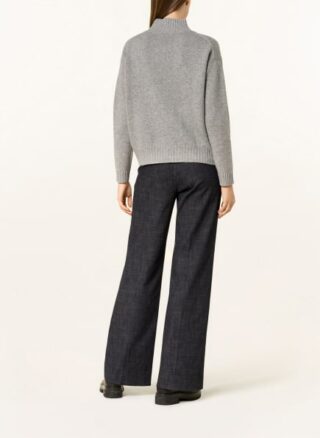 HEMISPHERE Cashmere-Pullover Damen, Grau