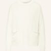 HEMISPHERE Cashmere-Pullover Damen, Weiß