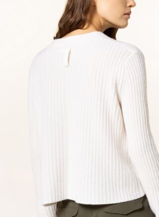 HEMISPHERE Cashmere-Pullover Damen, Weiß