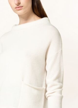 HEMISPHERE Cashmere-Pullover Damen, Weiß