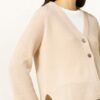 HEMISPHERE Cashmere-Strickjacke Damen, Beige