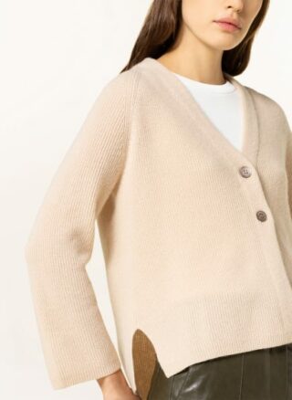 HEMISPHERE Cashmere-Strickjacke Damen, Beige