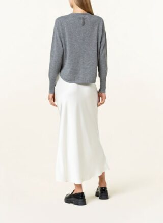 HEMISPHERE Cashmere-Strickjacke Damen, Grau