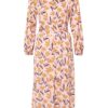 HEMISPHERE Seidenkleid Damen, Pink