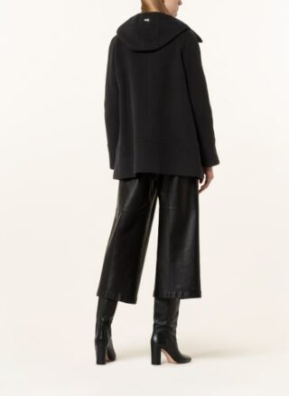HERNO Cabanjacke Damen, Schwarz