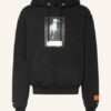 HERON PRESTON Hoodie Herren, Schwarz