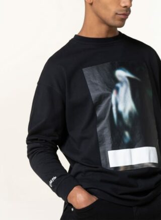 HERON PRESTON Longsleeve Herren, Schwarz
