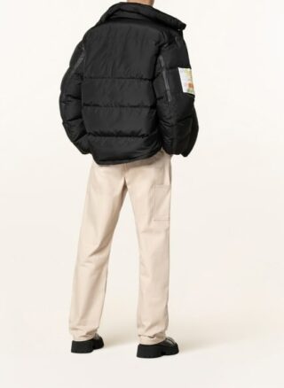HERON PRESTON Steppjacke Herren, Schwarz