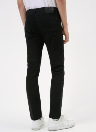HUGO 708 Straight Leg Jeans Herren, Schwarz