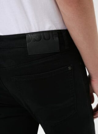 HUGO 708 Straight Leg Jeans Herren, Schwarz