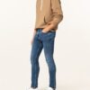 HUGO 734 Slim Fit Jeans Herren, Blau