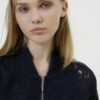 HUGO Achula 1 Blazer Damen, Blau