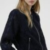 HUGO Achula 1 Blazer Damen, Blau