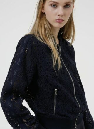 HUGO Achula 1 Blazer Damen, Blau