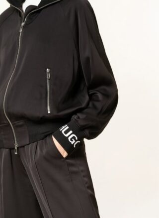 HUGO Arlie Blouson Damen, Schwarz