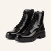 HUGO Axel Schnürboots Damen, Schwarz