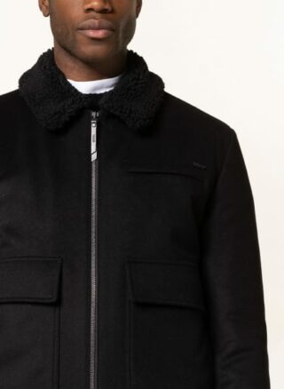 HUGO Bavi Blouson Herren, Schwarz