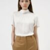 HUGO Celenas 1 Top Damen, Weiß