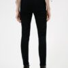 HUGO Charlie/7 Cropped Skinny Fit Skinny Jeans Damen, Blau