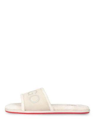 HUGO Cozy Slide Pantoletten Damen, Beige