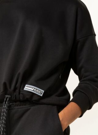HUGO Daluise Sweatshirt Damen, Schwarz