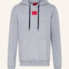 HUGO Daratschi Hoodie Herren, Grau