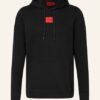 HUGO Daratschi Hoodie Herren, Schwarz