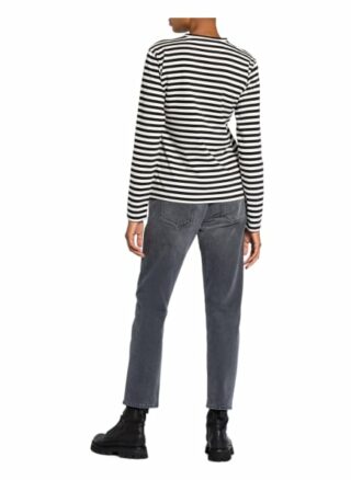 HUGO Darcons Longsleeve Damen, Schwarz