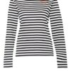 HUGO Darcons Longsleeve Damen, Schwarz
